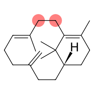 Bicyclo[9.3.1]pentadeca-4,14-diene, 4,14,15,15-tetramethyl-8-methylene-, (4E,11S)-