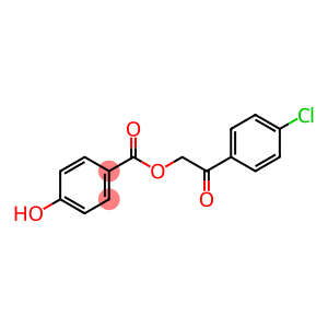 Benzoic acid, 4-hydroxy-, 2-(4-chlorophenyl)-2-oxoethyl ester