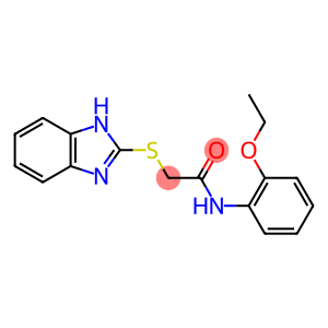 2-(1H-BENZIMIDAZOL-2-YLTHIO)-N-(2-ETHOXYPHENYL)ACETAMIDE