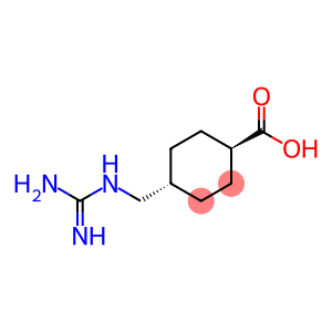 Cyclohexanecarboxylic acid, 4-[[(aminoiminomethyl)amino]methyl]-, trans-