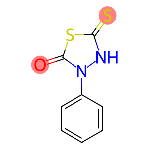 3-phenyl-5-sulfanylidene-1,3,4-thiadiazolidin-2-one