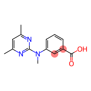 3-[(4,6-DIMETHYLPYRIMIDIN-2-YL)(METHYL)AMINO]BENZOICACID