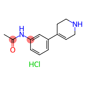 N-(3-(1,2,3,6-Tetrahydropyridin-4-yl)phenyl)acetamide hydrochloride
