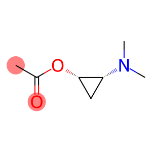Cyclopropanol, 2-(dimethylamino)-, acetate (ester), (1R,2S)-rel- (9CI)