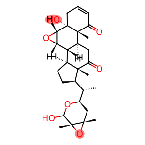 (22R,24S,25S,26R)-6α,7α:22,26:24,25-Triepoxy-5,26-dihydroxy-5α-ergost-2-ene-1,12-dione