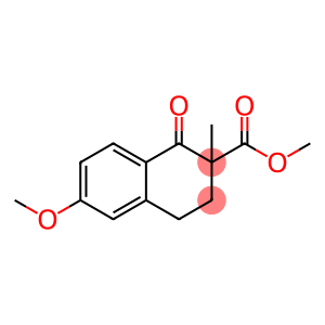 methyl 6-methoxy-2-methyl-1-oxo-tetralin-2-carboxylate