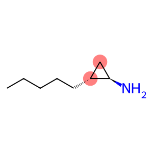 Cyclopropanamine, 2-pentyl-, (1R,2R)-rel- (9CI)