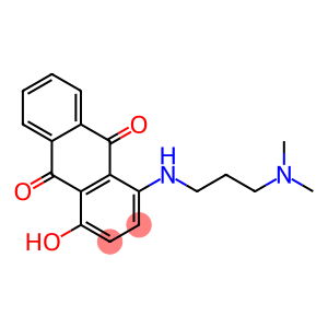 1-[[3-(Dimethylamino)propyl]amino]-4-hydroxy-9,10-anthracenedione