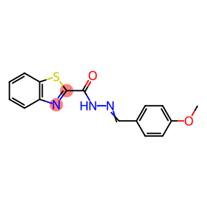 2-Benzothiazolecarboxylic acid, 2-[(4-methoxyphenyl)methylene]hydrazide