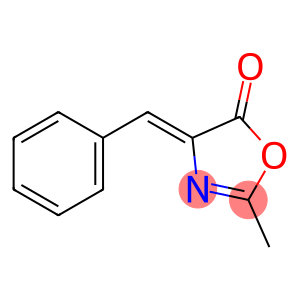 2-甲基-(4Z)-苯亚甲基-5(4H)-口恶唑酮