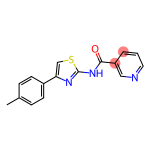 N-(4-(4-METHYLPHENYL)(2,5-THIAZOLYL))-3-PYRIDYLFORMAMIDE