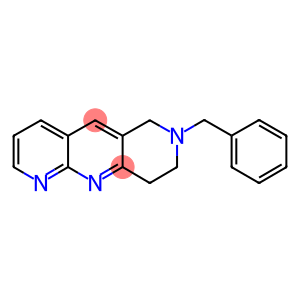 Pyrido[2,3-b][1,6]naphthyridine, 6,7,8,9-tetrahydro-7-(phenylmethyl)- (9CI)