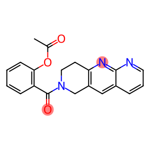 Pyrido[2,3-b][1,6]naphthyridine, 7-[2-(acetyloxy)benzoyl]-6,7,8,9-tetrahydro- (9CI)