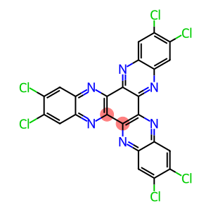 2,3,8,9,14,15-hexachlorodiquinoxalino[2,3-a:2',3'-c]phenazine