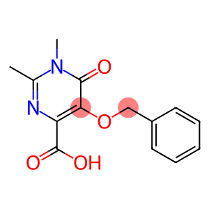 5-(Benzyloxy)-1,2-dimethyl-6-oxo-1,6-dihydropyrimidine-4-carboxylic acid