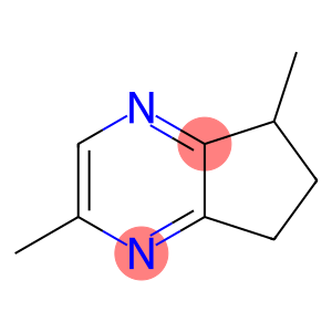 5H-Cyclopentapyrazine, 6,7-dihydro-2,5-dimethyl-