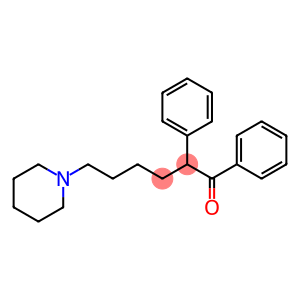 1-Hexanone, 1,2-diphenyl-6-(1-piperidinyl)-