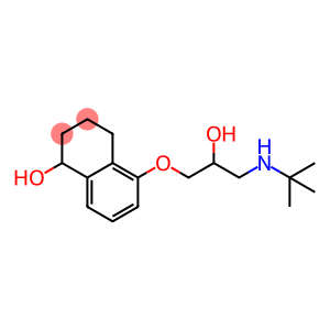 1-Naphthalenol, 5-[3-[(1,1-dimethylethyl)amino]-2-hydroxypropoxy]-1,2,3,4-tetrahydro-