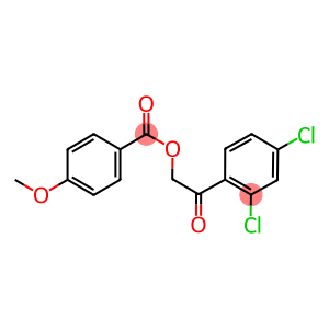 2-(2,4-dichlorophenyl)-2-oxoethyl 4-methoxybenzoate