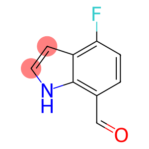 4-氟-1H-吲哚-7-碳醛