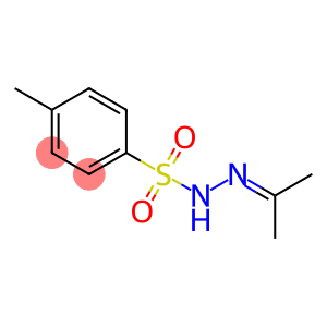 benzenesulfonic acid, 4-methyl-, 2-(1-methylethylidene)hydrazide