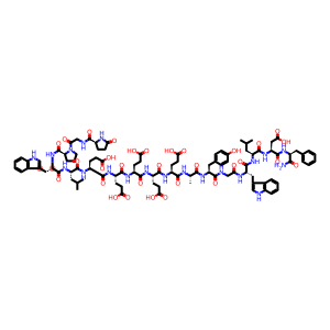 H-PYR-GLY-PRO-TRP-LEU-GLU-GLU-GLU-GLU-GLU-ALA-TYR-GLY-TRP-LEU-ASP-PHE-NH2