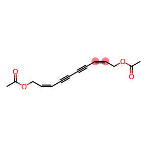 (2Z,8Z)-1,10-Diacetoxy-2,8-decadiene-4,6-diyne