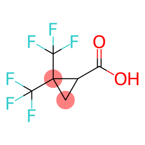 Cyclopropanecarboxylic acid, 2,2-bis(trifluoromethyl)-