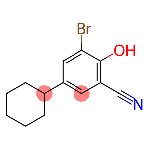 3-BROMO-5-CYCLOHEXYL-2-HYDROXYBENZONITRILE