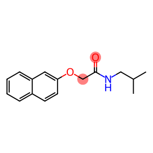 N-isobutyl-2-(naphthalen-2-yloxy)acetamide