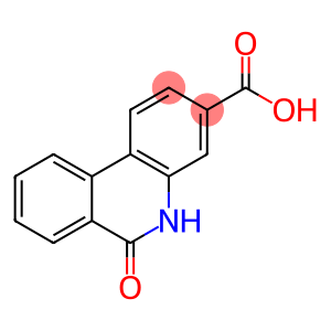 5,6-Dihydro-6-oxophenanthridine-3-carboxylic acid