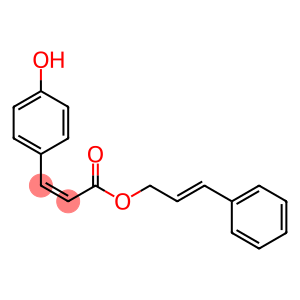 (2E)-3-Phenyl-2-propen-1-yl(2Z)-3-(4-hydroxyphenyl)-2-propenoate