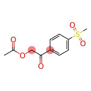 Ethanone, 2-(acetyloxy)-1-[4-(methylsulfonyl)phenyl]-