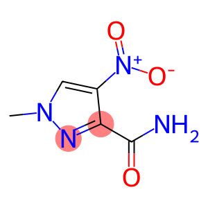 1-Methyl-4-nitro-1H-pyrazole-3-carboxylic acid amide