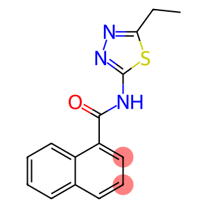 N-(5-ethyl-1,3,4-thiadiazol-2-yl)-1-naphthamide