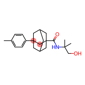 Tricyclo[3.3.1.13,7]decane-1-carboxamide, N-(2-hydroxy-1,1-dimethylethyl)-3-(4-methylphenyl)-