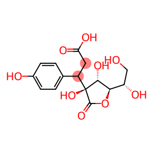 (3S,βS)-5β-[(1S)-1,2-Dihydroxyethyl]-tetrahydro-3β,4α-dihydroxy-β-(4-hydroxyphenyl)-2-oxo-3-furanpropanoic acid