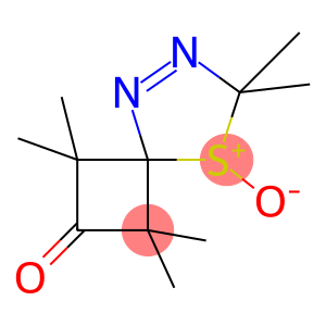 1,1,3,3,7,7-hexamethyl-8-thia-5,6-diazaspiro[3.4]oct-5-en-2-one8-oxide