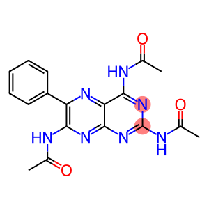 N,N',N''-(6-Phenyl-2,4,7-pteridinetriyl)tris-acetamide