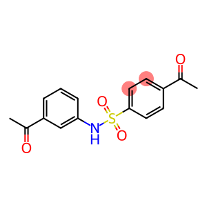 4-Acetyl-N-(3-acetylphenyl)benzenesulfonamide