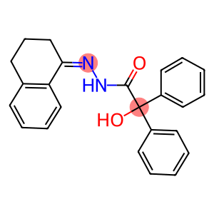 N'-(3,4-dihydro-1(2H)-naphthalenylidene)-2-hydroxy-2,2-diphenylacetohydrazide