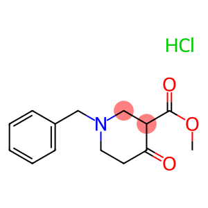 methyl 1-benzyl-4-oxopiperidine-3-carboxylate hydrochloride