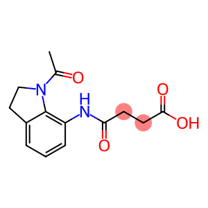 4-[(1-ACETYL-2,3-DIHYDRO-1H-INDOL-7-YL)AMINO]-4-OXOBUTANOICACID