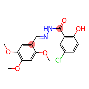 5-chloro-2-hydroxy-N'-(2,4,5-trimethoxybenzylidene)benzohydrazide