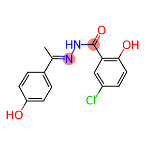 5-chloro-2-hydroxy-N'-[1-(4-hydroxyphenyl)ethylidene]benzohydrazide