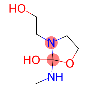 3-Oxazolidineethanol,2-hydroxy-2-(methylamino)-(9CI)