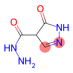 1H-Pyrazole-4-carboxylic acid, 4,5-dihydro-5-oxo-, hydrazide (9CI)