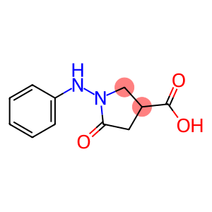3-pyrrolidinecarboxylic acid, 5-oxo-1-(phenylamino)-