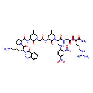 N-ME-ABZ-LYS-PRO-LEU-GLY-LEU-DAP(DNP)-ALA-ARG-NH2