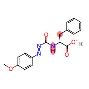 4-METHOXYPHENYLAZOFORMYL-PHE POTASSIUM SALT